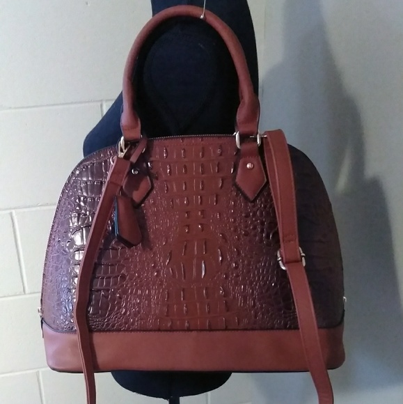 Handbags - Croc print Satchel